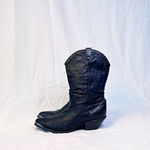 Vintage Dingo Womens Black Leather Cowgirl Western Slouch Boots~6.5~  Photo 3