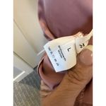 LYANER Satin Drape‎ Cowl Neck Cami Split Slit Midi Dress Large Pink Photo 4