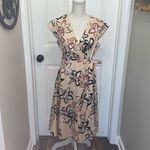 Kate Spade  Blush Tiger Lily Wrap Dress Photo 1
