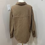 Good American  Oversize Fleece‎ Shirt Jacket Size 1/2 Photo 2