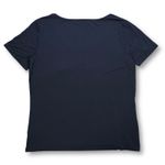 Brooks Brothers Red Fleece Navy Blue Scoop Neck T Shirt Women's L Rayon Blend Size L Photo 1