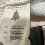 Wanakome  Artemis Tie Dye Pink and White Cowl Neck hoodie Sweatshirt medium Photo 10