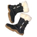 Salomon  Black LHASA SUEDE  FAUX LINED CONTRA GRIP WINTER  BOOTS Photo 3