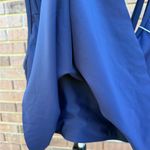 SouqFone Tankini Swim Top Womens Size XL Navy Blue Ruffled Adjustable Strap New Photo 5