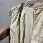 Vintage 60s 70s Beige halter maxi dress wedding Size Medium Lined Lace Zipper Photo 6