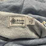 Alpine Design NWT! Women’s  buttery soft light blue heather hooded sweatshirt XL Photo 2