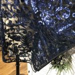 Bob Mackie Wearable Art Kaftan Tunic Dress Black Blue 3X Photo 7