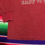 Adidas Vintage 80s  long sleeve college football east west all state shirt  L Photo 3