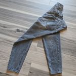 Missguided  High Rise Mom Jeans 4R Black/grey Y2k Washed Retro Grungecore Photo 2