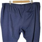 Lane Bryant  Pull On Drawstring Ankle Pants 22/24 Blue Comfy Travel‎ #1110250 Photo 5