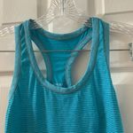 Danskin  Now Blue Striped Racerback tank top XS Photo 1