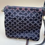 Coach A rare Vintage Brown Classic C Print Crossbody Photo 3