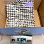 Ann Taylor Loft S Gingham Plaid Tied Bell Sleeve Top Picnic Cottage Prairie Cute Photo 8