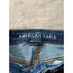 American Eagle Women's Jeans Mid Rise Next Level Stretch Denim‎ Sz 0 Blue Photo 2