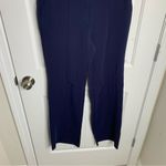 Rebecca Taylor ‎ navy blue pleated front straight leg trousers pants size 8 Photo 3
