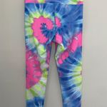 Beach Riot - Ayla Ribbed Blue Tie Dye Leggings Photo 4