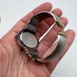 Chico's Chico’s Mother of Pearl Two Tone Watch Cuff Photo 5