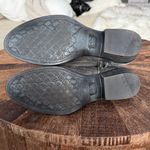 Circle G Black Corral Leather Distressed Studded Harness Belt Round Toe Booties Photo 7