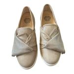 Vince Camuto BARITA TAN SUEDE RHINESTONE SHINMER SLIP-ON SNEAKER SHOES 9W Photo 0