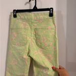 ZARA NWT  pink and green patterned pants size US 6 measurements added Photo 4