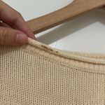 Athleta  | Women's 100% Wool Brindle Border Sweater Photo 4