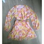 Steve Madden NWT  Cadi Floral Long Sleeve Mini‎ Dress Size Small Photo 2