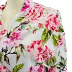 Show Me Your Mumu Pink Floral Robe Bridal Dressing One Size Fits Most Photo 1
