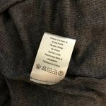 Bordeaux H by  Womens Top Ribbed Knit Draped Back Long Sleeve Gray Size L Photo 5