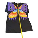 Batik Halus Puri Kencana Purple Butterfly Dress Black Size L Photo 5