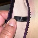 Lily Morgan Womens 9M Purple Velvet Ballet Flats Bow Detail Casual Workwear Chic Size 9 Photo 2