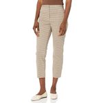 Theory  | slim fit cropped knit houndstooth pants Photo 9