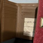 Mountain Stone Red Leather Beautiful Flower Design Brown Photo 5