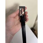 Women’s Black Faux Fur Belt Size Medium Mob Wife WCM New York Classic Photo 2