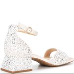 Alex Marie  Belami Pearl Square Toe Dress Sandals Size 8.5 Photo 2