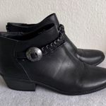DV Dolce Vita Women’s Elda Black Western Ankle Boots Size 10 Photo 0