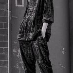 ZARA  VELVET JOGGING Skinny Sweat PANTS Black Size XS NEW Photo 3