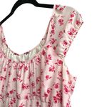 Vintage 2000s Babydoll Dress Fairy Y2K Grunge Coquette Milkmaid Size Small Pink Photo 2