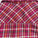 Columbia Snowy Nook Pink Cotton Flannel Plaid Western Snap Casual Shirt Top S Photo 8