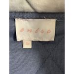 Entro 100% Cotton Quilted Shacket Jacket Coat 1/4 Zip Blue Tie Dye Size 1x Photo 5