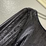 J.Crew Sz 0 NWT Navy Blue Sequin Shift Party Dress Sequined Please Read Photo 5