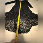 O.R Silk Fashions Dress size L ( 100%silk ) Black Size L Photo 11