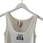 SKIMS NWT  Team USA Olimpic Shirt MINI DRESS Long TANK TOP Sleeveless SZ L #1470 Photo 3
