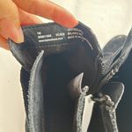 Born Chaval Flat‎ Casual Ankle BOOTS 865 Black Leather Womens Size 7M Buckle Photo 3