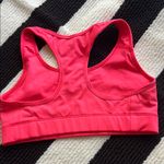 Nike Women's Pro Classic Vibrant Neon Pink Coral Sports Bra Photo 3