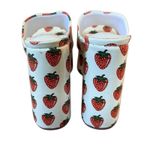 Dolls Kill  Lady Go Diva Strawberry Chunky Platform High Heels Slides Size 5.5 Photo 3