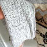 Forever 21 Cropped Gray and Cream Patterned Turtleneck Sweater woman’s sz M Photo 5