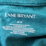 Lane Bryant  long sleeve teal gold dot sz 18/20 Photo 3