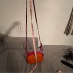 LAURA DI MAGGIO Orange and Pink Crossbody Bag Made in Italy Photo 7