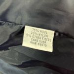 MDP Mario De Pinto Dark Gray Wool Blend Double Breasted Pea Coat, Size Small Photo 3