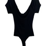 n:philanthropy Black Tie Front Knit Bodysuit Size Small New Photo 2